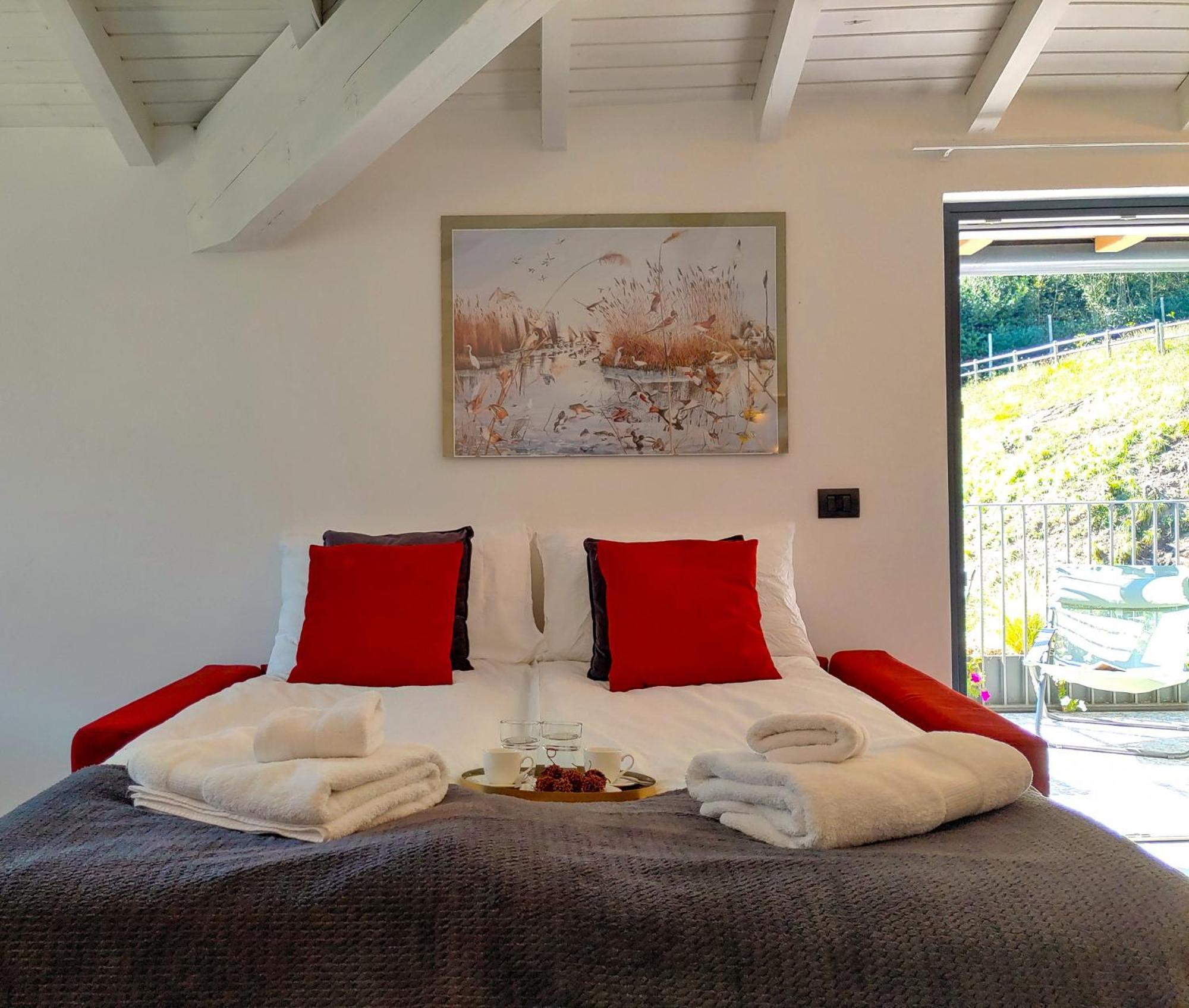 Dascio Silence Ferienwohnung Mit Panorama Balkon מראה חיצוני תמונה